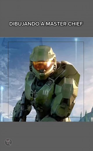 Drawing Master Chief from Halo | Gaming Art Tutorial