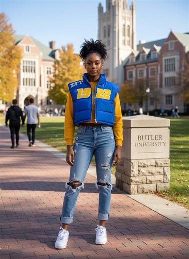 Sigma Gamma Rho Cropped Puffer Vest - Etsy
