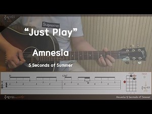 'Amnesia - 5 Seconds of Summer' Cover[연주 l Acoustic Guitar Cover l 통기타 커버 ]