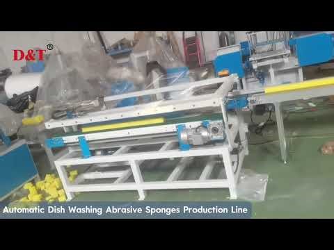 Automatic Dish Washing Abrasive Sponges Production Line