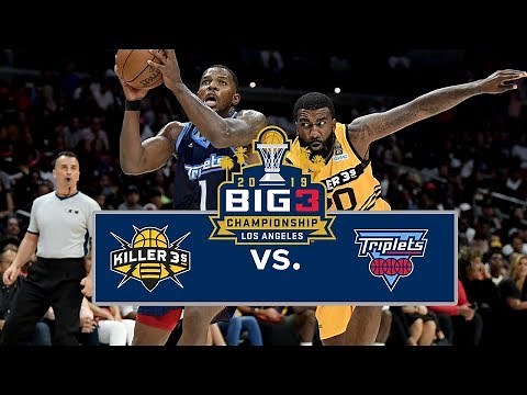 BIG3 Championship | Killer 3s vs Triplets | Full Game Cutdown