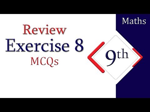 class 9 maths chapter 8 Review Exercise 8 MCQs | AS Learning Point
