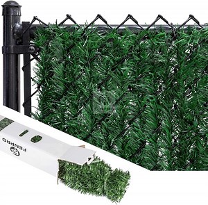 Fenpro Privacy Fence Screen 6'x10' Heavy Duty Privacy Artificial Grass Garden Fence for Outdoor Wall, Balcony, Patio,Yard, and for Dog Pet Hedge Slats