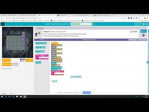 Code.org Express Course: Lesson 4 - Collecting Treasure with Laurel