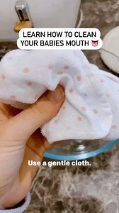 1.4M views · 7.2K reactions | Learn how to clean your babies mouth ...