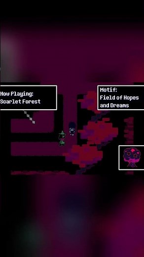 Field of Hopes and Dreams Scarlet Forest Leitmotif | Deltarune #deltarune