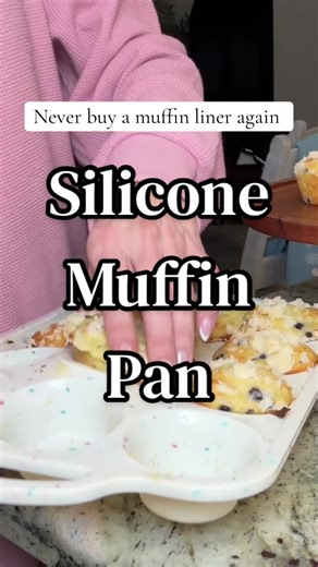 Perfect muffins every time 🧁✨ This silicone muffin pan with a sturdy metal rim won’t warp, sticks less, and pops muffins out clean—no liners, no mess. Even baking, easy grip, and dishwasher safe for stress-free baking. #muffins #easybaking #bakeware #nonstickpans #tiktokshopcreatorfinds