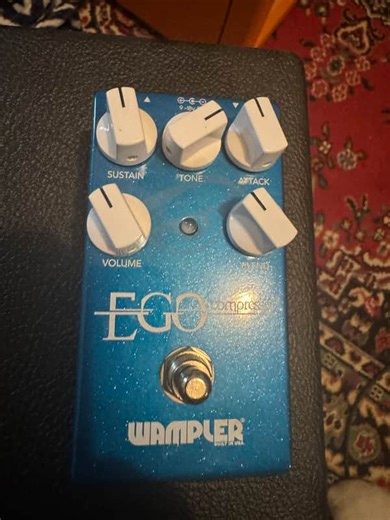 Wampler Ego Compressor V2 (Small Logo) 2010s - Blue | Reverb