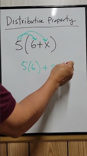 Distributive Property #math #mathematics #maths #mathematic