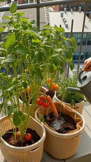 🧺 Turn Laundry Baskets into Amazing Garden Containers (Cheap, Easy & Productive!)