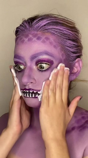 Randall Monsters Inc Makeup Removal Tutorial