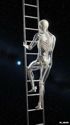 What If You Climbed A Never Ending Ladder into the Sky? 🪜🤯 #shorts