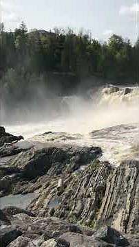 The Grand Falls and Gorge in Grand Falls, New Brunswick