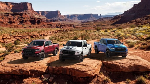 2026 Ram 1500 America250 Limited Edition Trucks Go Full Red, White, and Blue