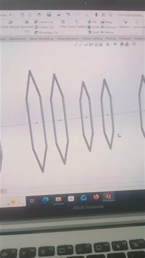 design steel wire by SOLIDWORKS