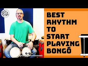 Best Rhythm to start playing the Bongo | Easy Bongo Rhythm for Beginners #percussion