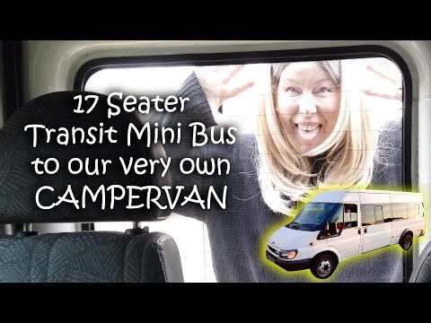 We Bought A Transit Minibus - Join our camper van conversion Journey!!!!