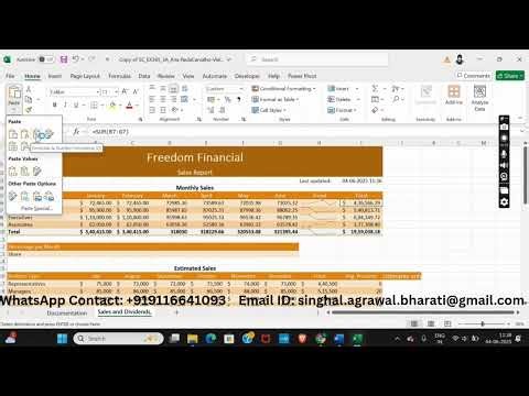 Shelly Cashman Excel 365 | Module 3: SAM Project A | Freedom Financial #shellycashman