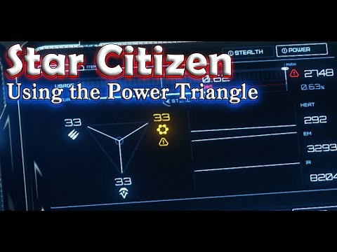 Star Citizen - Using the Power Triangle