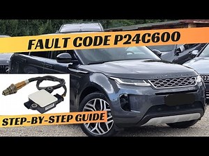 Range Rover Evoque P24C600 Particulate Matter Sensor Fault