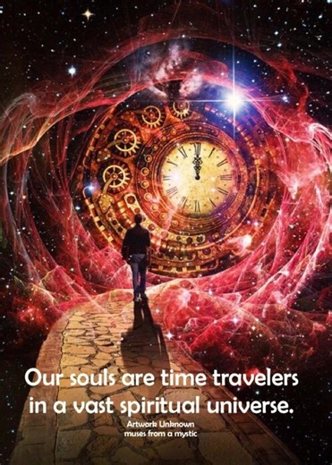 Our soul’s time-traveling mode of transportation is reincarnation. | Muses From A Mystic