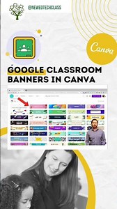How to Create a Custom Google Classroom Banner with Canva