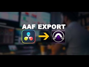 How to Export an AAF file from Davinci Resolve to Pro Tools