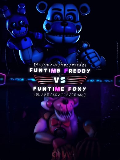 Funtime Freddy vs Funtime Foxy #fnafedit