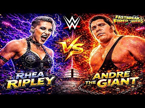 WWE 2K25 | Rhea Ripley VS. Andre the Gaint | MATCH #92 #shortslive #shortsfeed #shorts
