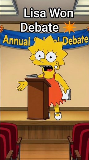 Lisa Simpson Debate Disaster: Epic Classroom Fail & Clever Comeback! (Simpsons Funny Moments)