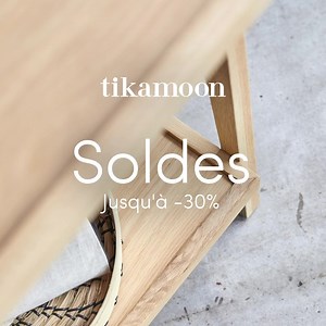 Découvrez Tikamoon le concepteur de mobilier en bois et profitez de promotions jusqu'à -30% sur une sélection d'articles jusqu'au 16/02. | Tikamoon