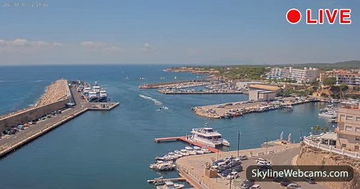 【LIVE】 Webcam en direct Port de l'Ametlla de Mar | SkylineWebcams