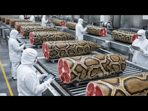 AI Technology Exposed: How Python Meat & Skin Are Farmed Using Artificial Intelligence