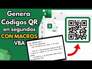 Como Generar Código QR desde Excel para links, textos