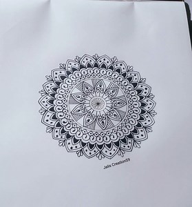 19K views · 403 reactions | Mandala Art For Beginners Easy |Step By Step Tutorial #mandala #mandalalove #mandaladesign #mandalaartist #mandalatherapy #mandalapainting #jalis_creation59 | Jali's Creation 59 | Facebook