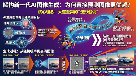 仅需原生Transformer！深度解析何恺明最新研究JiT：回归第一性原理，生成式AI的范式转移。