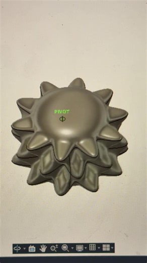 Messing around in Fusion 360 and made this oddly looking object 🔥