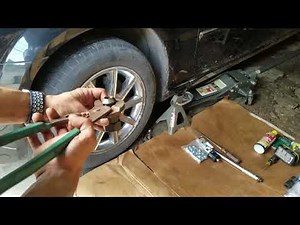 Remove stuck lug nuts on wheel 🔥 that doesn't come off