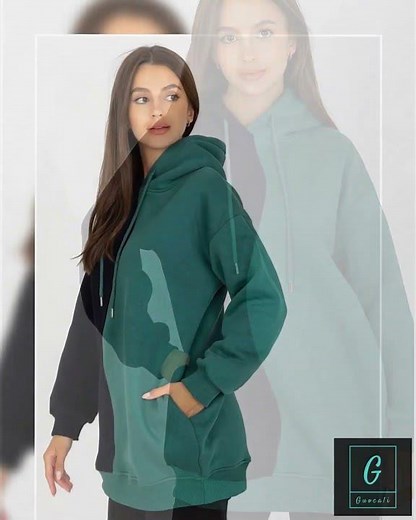 Women's Hoodie - Hooded With Relaxed Fit