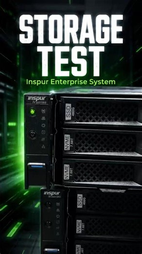 Inspur Storage System Test #inspur #storage #datacenter #ceph #enterpriseit #servers #testing #fyp
