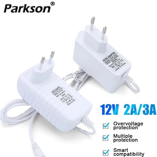 5521 Power Supply Adapter 3A 2A 100-240V Output 12V Converter for Strip light White EU Plug Power Supply Adapter LED Driver | Lazada PH