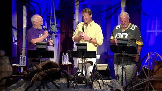 Watch RiffTrax Live: The Giant Spider Invasion for Free Online | Pluto TV