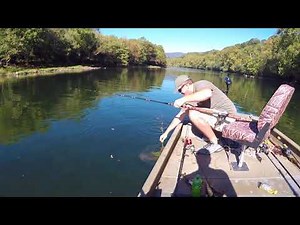 How not to get Blanked Musky Fishing on the New River!!