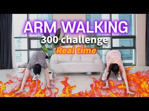 봄 맞이 자존감 회복 암워킹 300개 도전 함께 해요! 300 Arm walking challenge