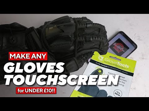 How To Make Any Gloves Touchscreen for Under £10!