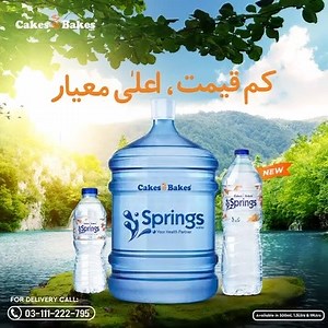 58 reactions · 7 comments | Springs Bottled Water is here to make...