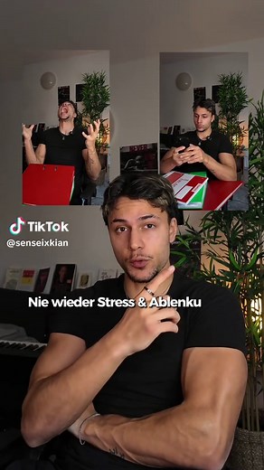 Das wertvollste Video für dich heute - weil ich jeden Tag Nachrichten bekomme, wie man sich besser konzentrieren kann und Stress wegbekommt, hier eine gute Methode🤌🏽 #lernen #schule #studium #konzentration #senseikian