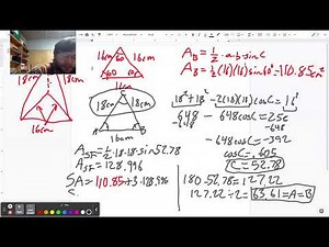 Measuring and Calculating a Triangular Pyramids Properties