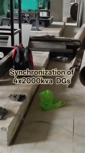 synchronization of 4X2000kva DG's