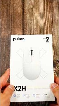 Ultimate Claw Grip Gaming Mouse! Pulsar X2H #review #unboxing #technology